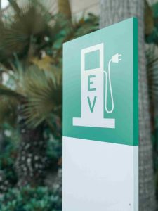 ev charger indonesia di taman palem